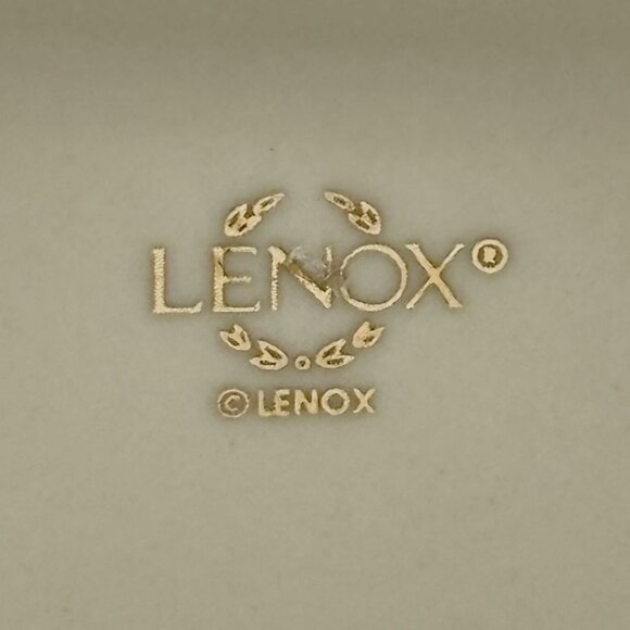 Vintage Lenox Fine Porcelain Beaded Votive Candle Holders Set of Three Gold Rims - Picture 5 of 14